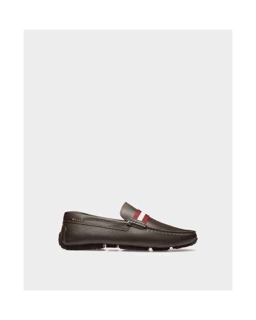 Bally White Pilot Driver for men