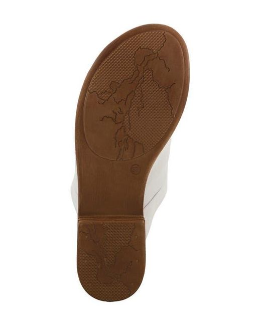 Spring Step White Jaleel Slide Sandal