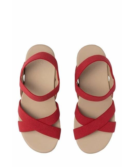 ABEO Pink Riviera Stretch Sandal