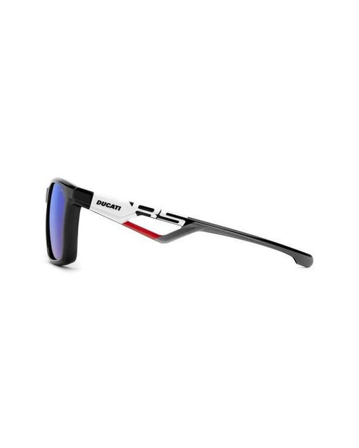 Carrera Blue X Ducati 56Mm Rectangular Sunglasses for men