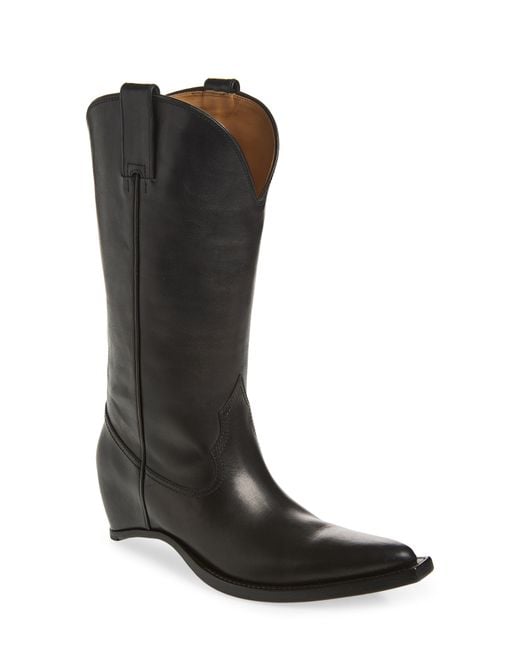 Maison Margiela Black Western Boot