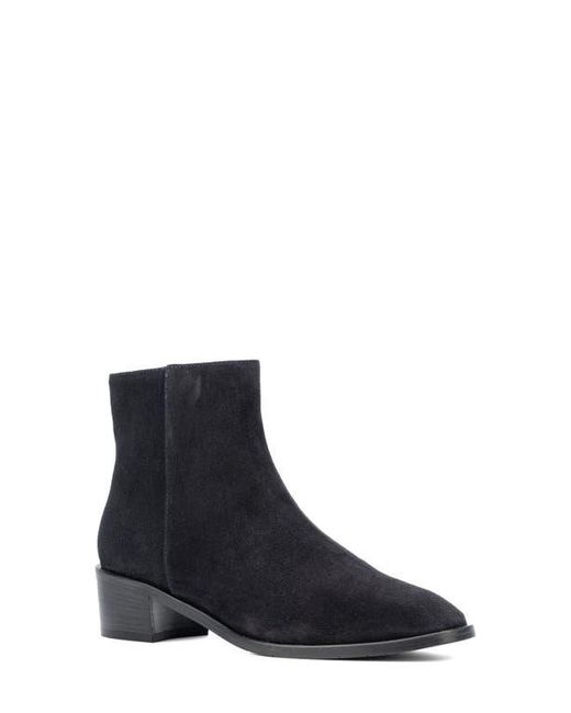 Aquatalia Blue Reeta Luxe Suede Bootie