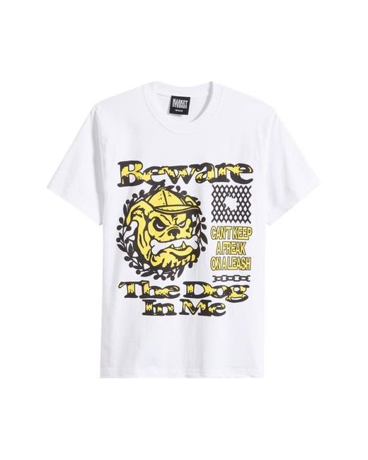 Market White Beware Dog for men