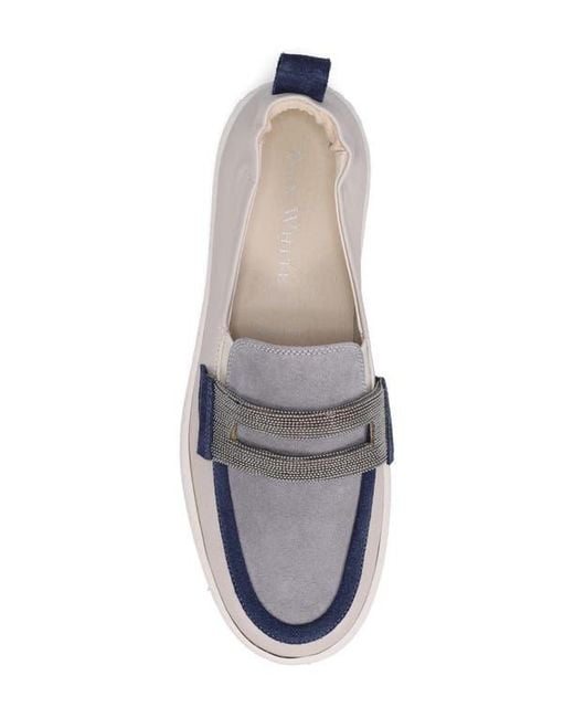 Ron White Blue Orlean Loafer