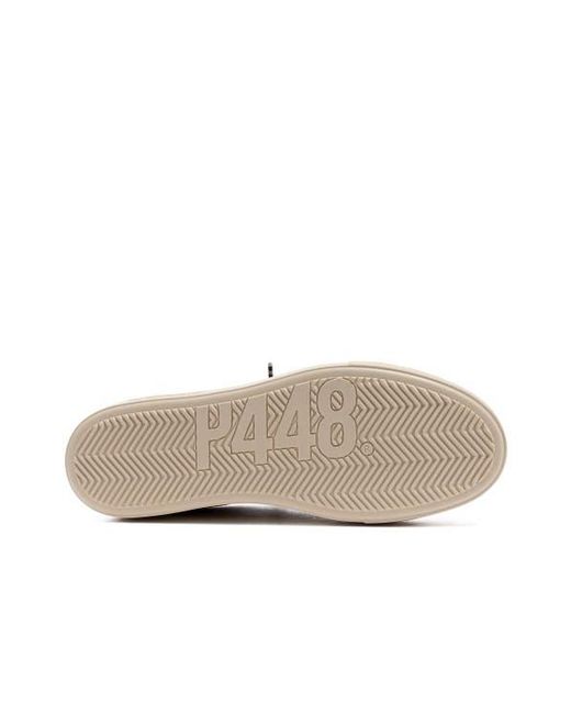 P448 Brown Thea Platform Sneaker