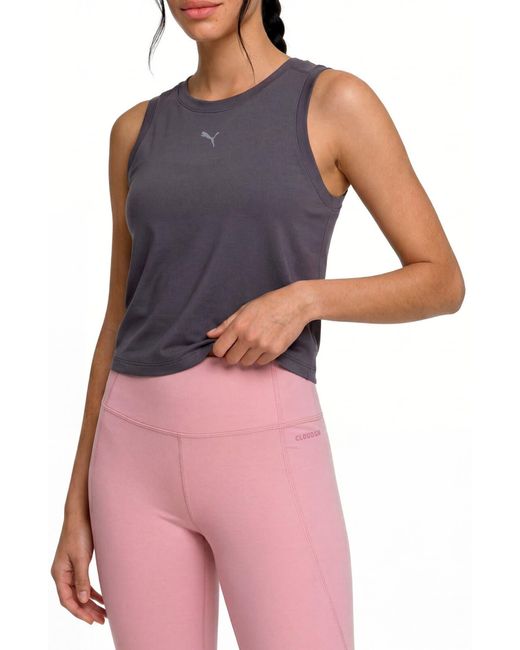 PUMA Purple Cloudspun Sleeveless Performance Tank