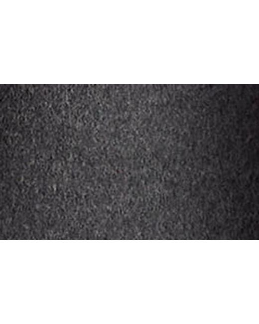 Vince Black Double Breasted Wool Blend Coat
