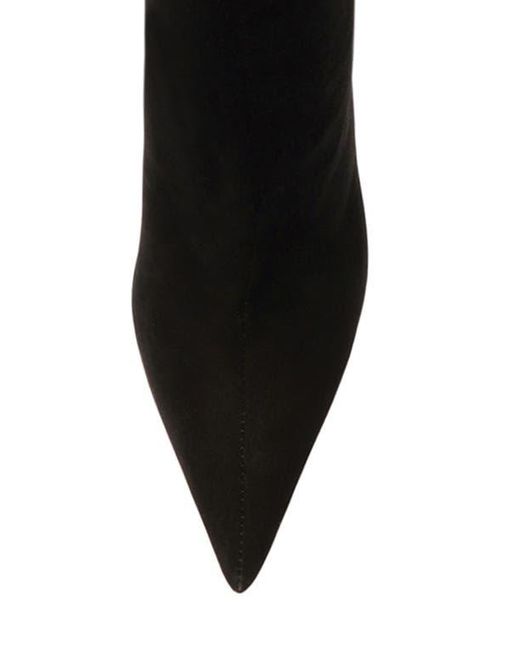 SCHUTZ SHOES Black Maryana Pointed Toe Boot