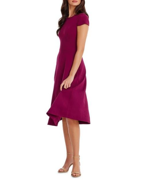 Dress the Population Livia Fit & Flare Dress in Red | Lyst Dress the Population Livia Fit & Flare Dress in Red | Lyst