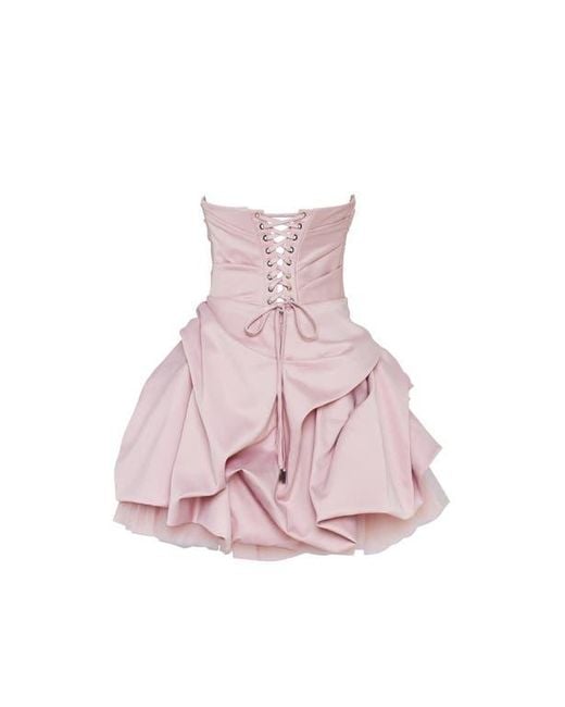 Millà Pink Rosette Mini Dress