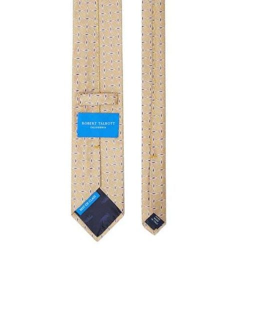 Robert Talbott Natural Robert Diamond Cube Necktie for men