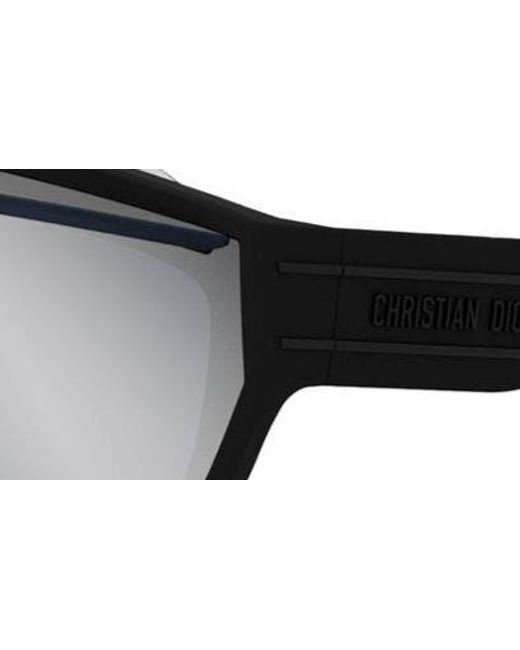Dior Black 'club M7u Mask Sunglasses
