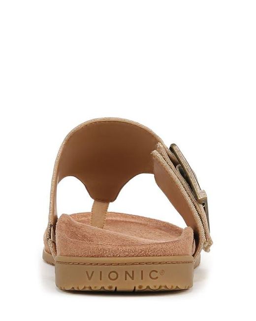 Vionic Brown Emma Flip Flop