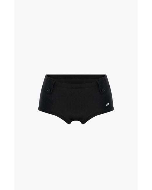 Oddli Black Mini Swim Short