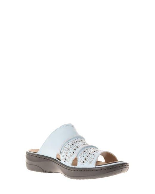 Propet White Gertire Slide Sandal