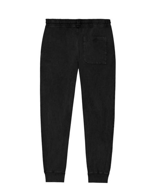 Alix Black Ghost Midweight Washed Jogger Pant for men