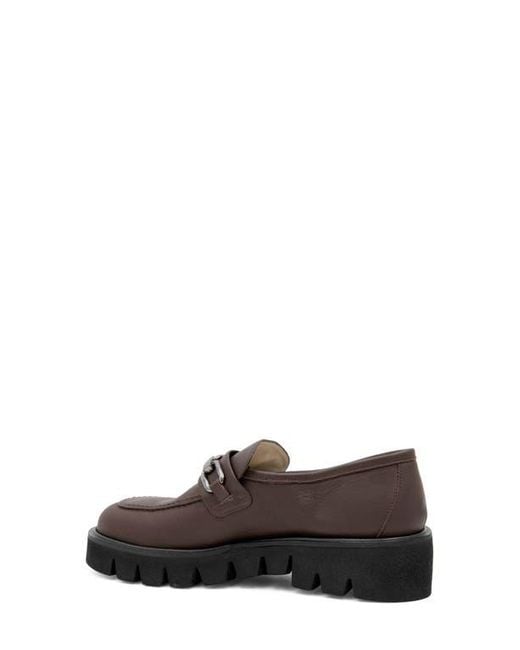 Amalfi by Rangoni Brown Rimini Lug Sole Loafer