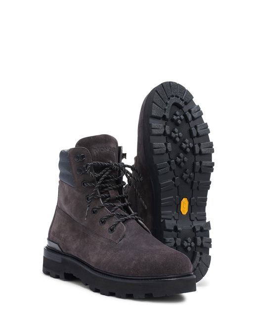 Moncler Black Peka Hiking Boot for men
