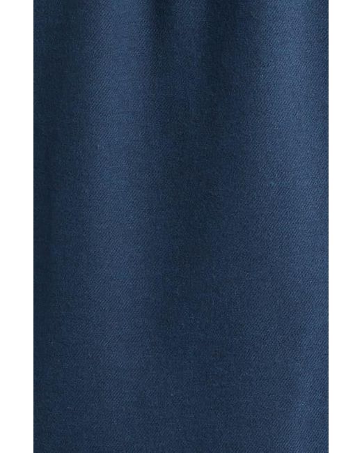 Free Fly Blue Seawool Flannel Button-Up Shirt for men