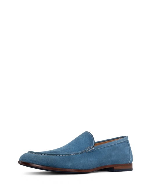 Donald J Pliner Blue Slater Venetian Loafer for men