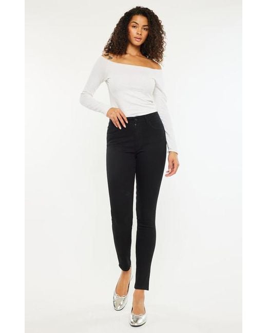 Kancan Black Julija Essentials High Rise Super Skinny Jeans