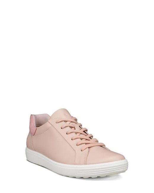 Ecco Pink Soft 7 Sneaker