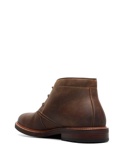 Florsheim Brown Anthem Plain Toe Chukka for men