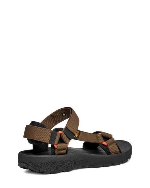 Teva Brown Hydratrek Sandal for men