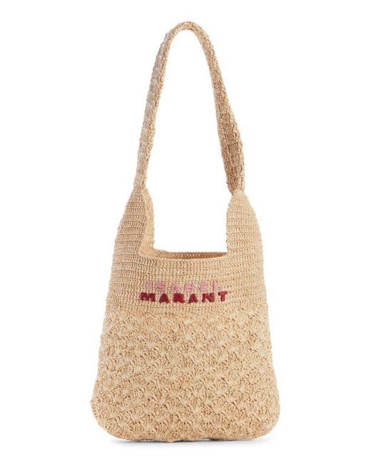 Isabel Marant Natural Small Praia Raffia Tote