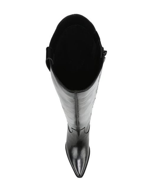 Sam Edelman Black Woods Knee High Boot