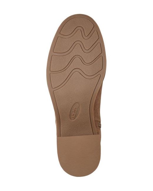 Earth Brown Cassi Side Zip Boot