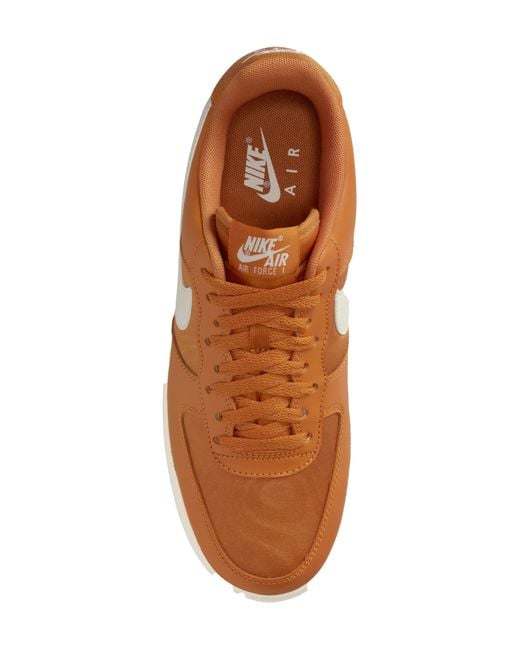 Nike Air Force 1 '07 Lv8 Sneaker in Orange for Men