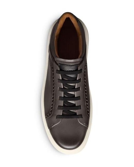 Allen Edmonds Brown Oliver Brogue Slip-On Sneaker for men