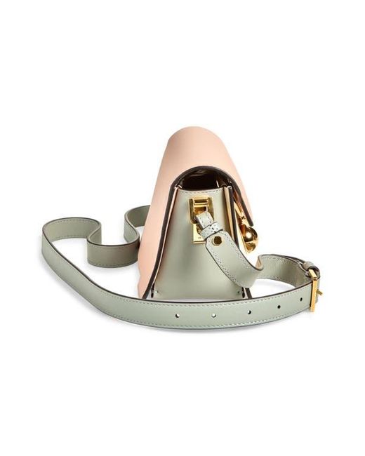 Marni Pink Mini Trunkaroo Colorblock Leather Shoulder Bag