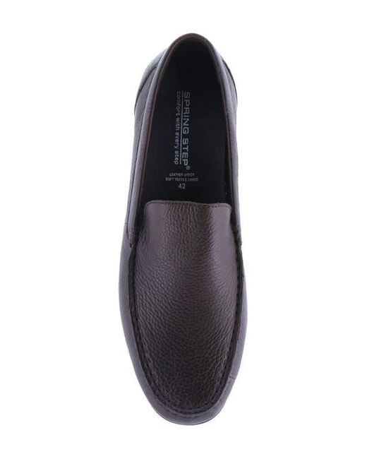 Spring Step Gray Ceto Driving Loafer for men