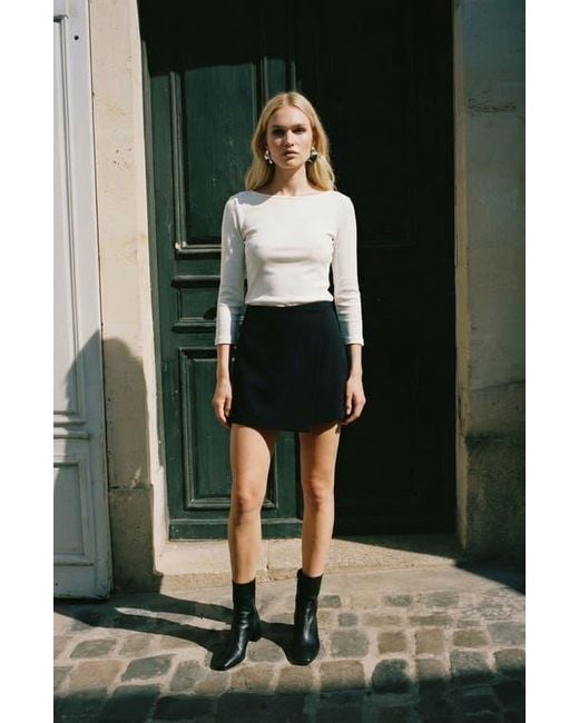 Vero Moda Black Melina Skort
