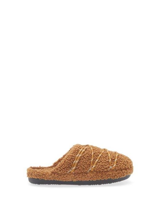 Moon Boot Brown Slippers