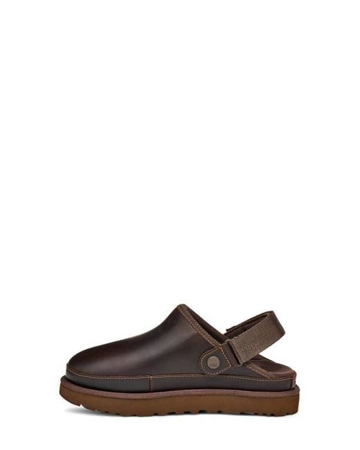 Ugg Brown Goldenstar Clog