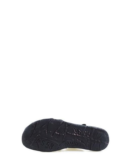 A.s.98 Black Ryatt Slide Sandal