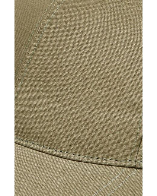 Nordstrom Green Canvas Adjustable Baseball Hat for men