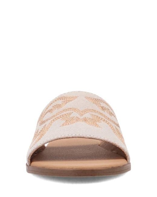 Dingo White Lasso Sandal