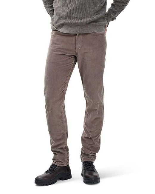 Rag & Bone Gray Fit 2 Stretch Corduroy Pants for men