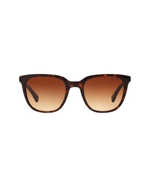 Ralph Brown 51Mm Gradient Rectangle Sunglasses