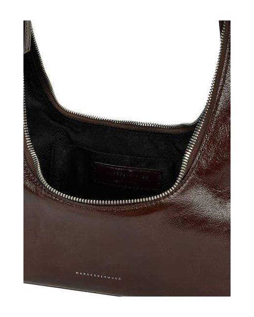 MARGE SHERWOOD Brown Leather Hobo Bag