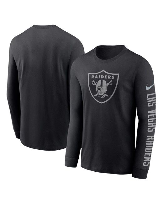 Nike Las Vegas Raiders Rflctv Name And Logo T-shirt At Nordstrom in ...