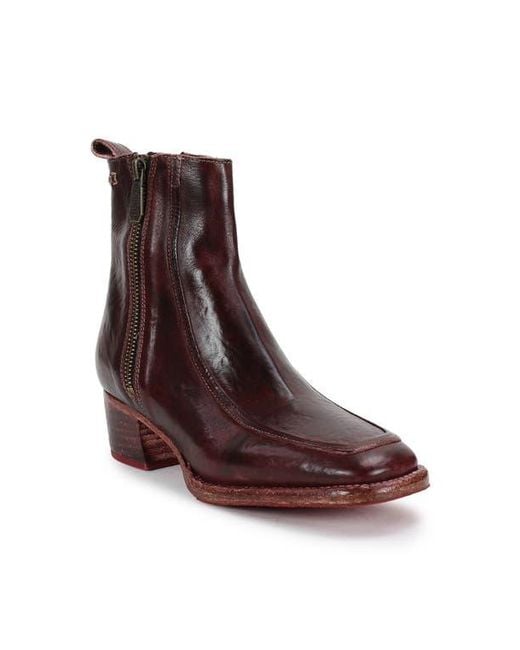 Bed Stu Brown Bitsy Ankle Boot