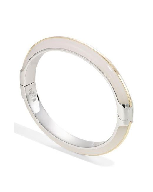 BY PARIAH White Essential Stacking Bangle
