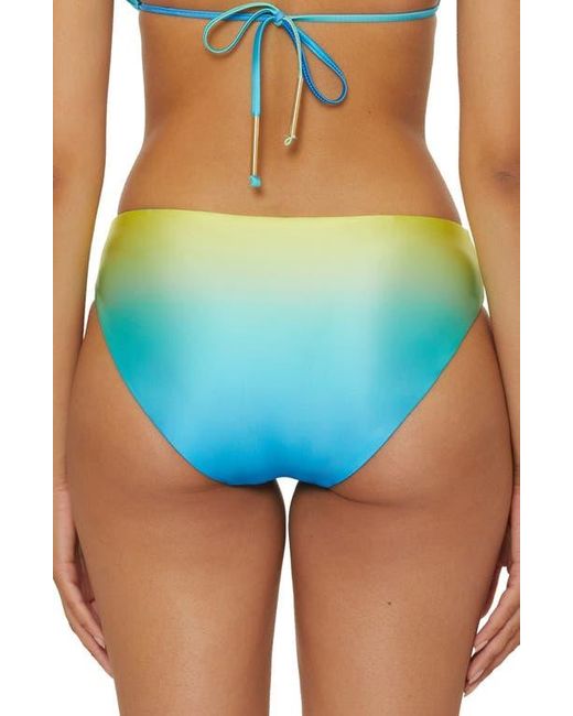 Trina Turk Blue West Palm Reversible Hipster Bikini Bottoms