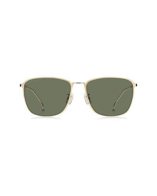 Boss Green 59mm Polarized Aviator Sunglasses for men