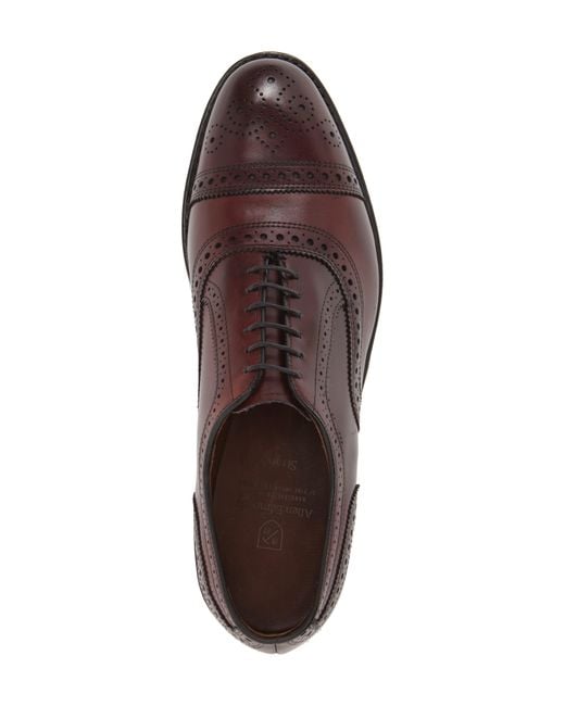 Allen edmonds hot sale strand oxblood